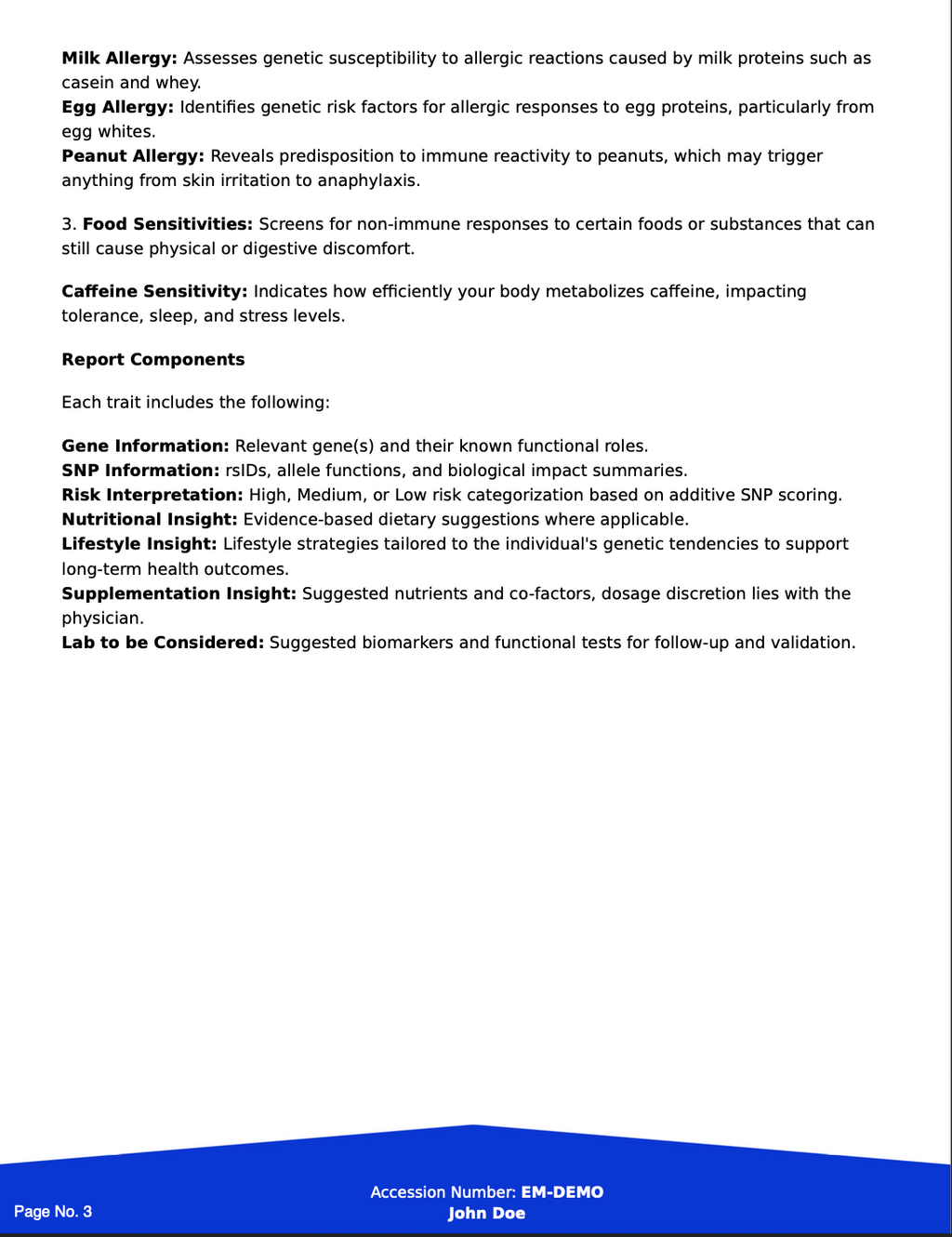 Strata Intolerances & Sensitivities Panel