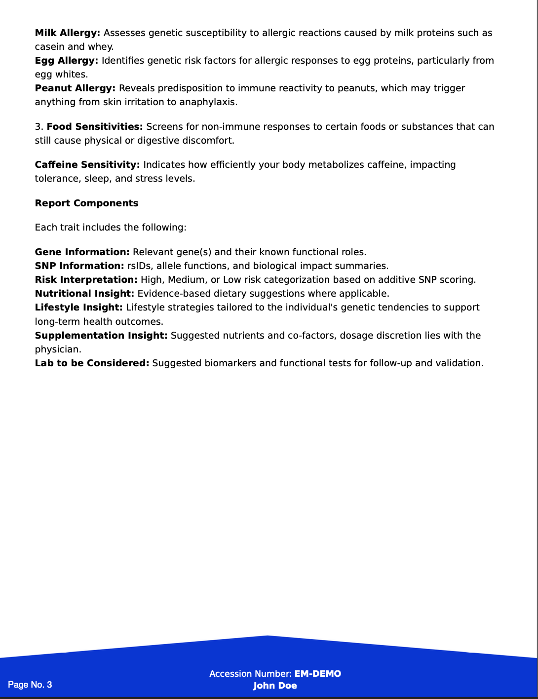 Strata Intolerances & Sensitivities Panel
